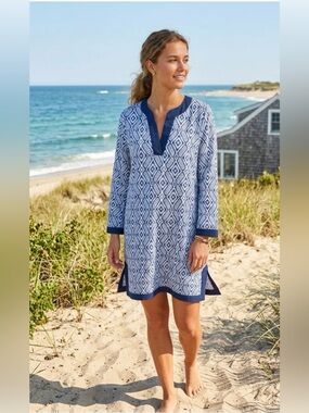 AQUA ET SOL TUNIC DRESS/COVERUP